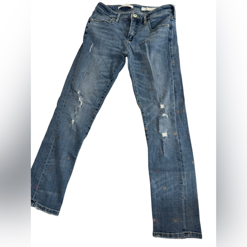 Pilcro and the Letterpress Light Blue Denim